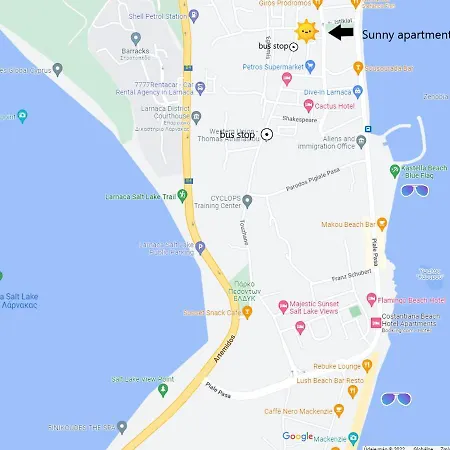 Large Apt 2 Bedrooms Sea View & 2 Balconies